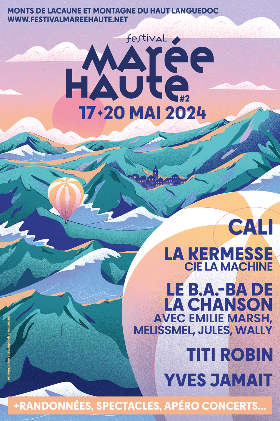 festival maree haute 2024 affiche programmation